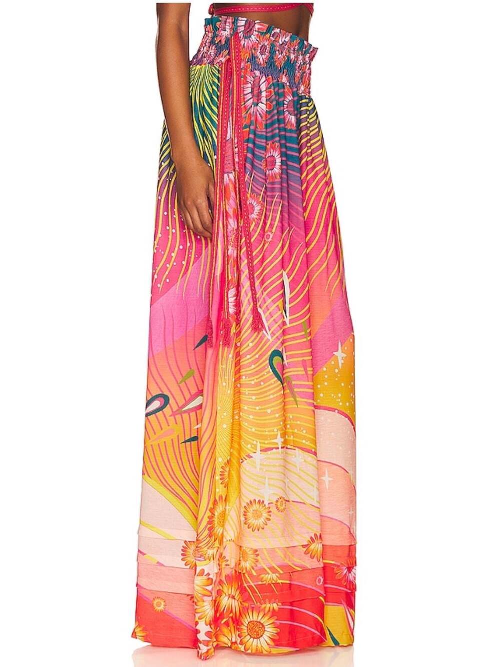Agua Bendita Revolve Wide Leg in Solaris Ombre - Picture 10 of 12